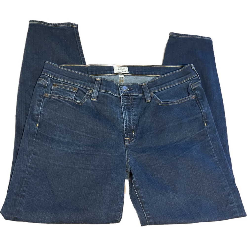 J crew toothpick super skinny dark wash jean size 31